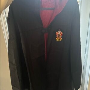 Black and Red Hogwarts Coat